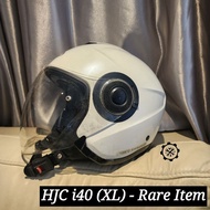 HJC i40 Half Face Helmet Rare Item Size XL