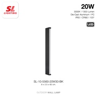 SL LIGHTING | Outdoor Wall Lamp โคมไฟติดผนังภายนอก LED 20Wและ30W 3000K วัสดุ Aluminium รุ่น Size 60 