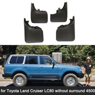 ✁4x สำหรับ Land Cruiser LC80 FJ80 1990 1991 1992 1993 1994 1995 1996 1997บังโคลนล้อหลังอุปกรณ์เสริมบ