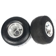 【Shop the Look】 Karting Wheel Tire Front Wheel 10x4.50-5 Rear Wheel 11x7.10-5 With 5 Inch Aluminium Alloy Wheel Hub For Go Kart Atv Utv Buggy