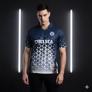 Fantasy Chelsea Blue Navy Jersey Retro Vintage Dryfit Unisex Anti UV Full Sublimation Printing