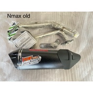 Nmax/nmax old Racing exhaust Nob1 dual sound (can be standard mode and racing mode) less sound super