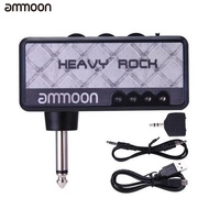 {Moon Musical} ammoon Portable Electric Guitar Amplifier Amp Mini Headphone Amp Built-in Distortion Effect Guitar Accessories for Guitar Amp