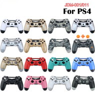 Plastic Housing Shell Faceplate Cover Back Case for Sony Playstation 4 PS4 JDM-001 JDM-011 Wireless Controller Replacement Case Cover