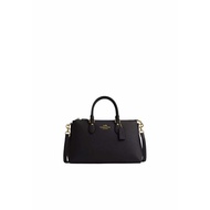 Coach Georgia Satchel Bag In Black CR156