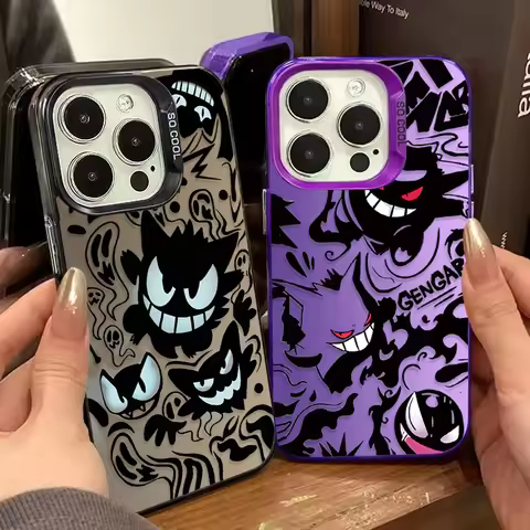 Anime P-Pokemon Gengars Case for Xiaomi POCO X7 X6 X5 X3 NFC F7 Ultra F6 F5 Pro F4 F3 GT M5S C65 C75