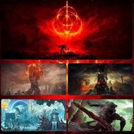 Gaming Mouse Pad for Elden Ring Gamers Extra Large Thickened Computer Keyboard Table Mats Office Des