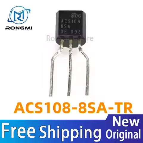 10PCS 100% New Imported Original ACS108-8SA-TR ACS108-8SA ACS108 TO-92 Didirectional Thyristor Senso