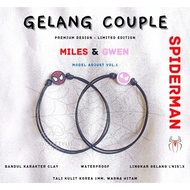 (2 pcs) Contents 2 Bracelets Pair of Korean Couple Bracelets Miles & Gwen Stacy Marvel