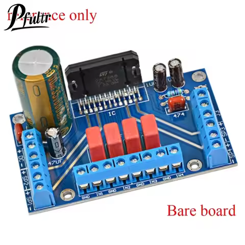 1Pcs High Quality Power amplifiers TDA7388 four channel 4x41W audio DC 12V BTL PC car AMP PCB