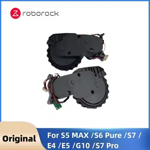 For Roborock S5 MAX S50 MAX S6 MaxV S4 Max S6 Pure S7 E4 E5 G10 Original Left And Right Wheels Parts