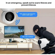 IP Camera 1080P CCTV Snowman 8MP V380 Pro Cam Kamera Wireless Wifi / CCTV OUTDOOR SNOWMAN