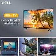 【 Free shipping 】 GELL 24 Inches Non-Smart TV Flat-Screen LED TV Black Frame Multi-Port With Wall Bracket