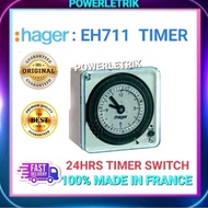 HAGER TIMER EH711 (MADE IN FRANCE) ANALOG 24HOURS TIMER SWITCH
