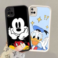HK-15 Disney Shockproof Casing for Black and White Silicone VIVO Y75 V23E Y21 Y21t Y21e Y21s V20 V23