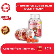 JH NUTRITION Gummy Bears Strawberry 90's (Multivitamin)