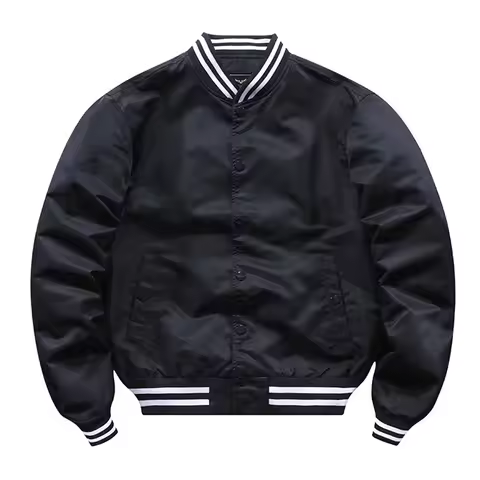 Spring Baseball Jacket Men Women Pilot Bomber Jacket Couple Coat Fashion Streetwear 2026 MA1