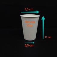 Please - paper cup 12oz hc.