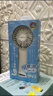 💥大埔本店💥Yohome 雙葉強爽新風長續航坐掛扣多用 迷你風扇｜無線手提風扇｜掛頸風扇｜座枱風扇 YH-004