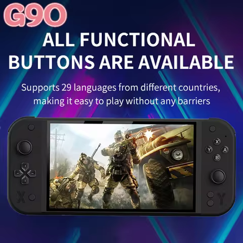 G90 Large Screen Handheld Game Console Portable Arcade High Definition Nostalgic Retro TV Home Handh