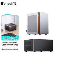 Jonsbo NV10 N10 ITX Mini Desktop Case 3.3mm Aluminum Alloy Chassis Shell Support 1U FLEX Power Suppl