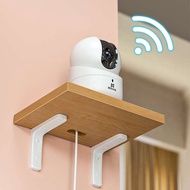 hanging shelf barang bilik tidur aesthetic Braket dalaman kamera, pemantauan rumah bebas berlubang, 