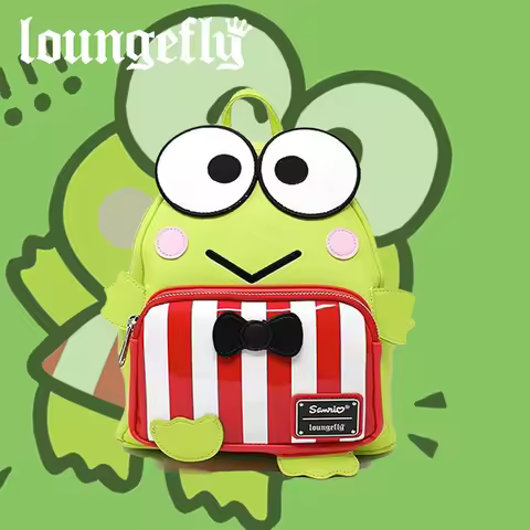 Loungefly X Sanrio series Kuromi Hello Kitty Keroppi My Melody Cosplay Mini Backpack