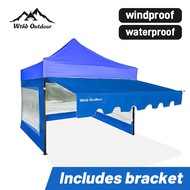 Canopy Tent waterproof 3M roof Outdoor Instant Tent Slant Legs Portable Gazebo Shelt