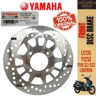 LC135 Y125Z LAGENDA Y110SS LC Fi SS2 Y125 FRONT DISC BRAKE PLATE PIRING DEPAN BREK 31D-F582U-00 100%
