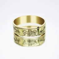 英國硬幣戒指 2 英鎊 1832 年（複製品）硬幣戒指男士硬幣戒指