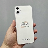 C/C- SAMSUNG A15 4G 5G/A25 4G/5G/A05/A05S/A54 5G/A34 5G CLEAR CASE 2.0MM CASING THICK CRYSTAL CLEAR 