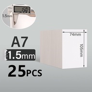 A7/A6/A5/A4 White Kraft Paper DIY Card Making 10/25 Sheets 1/1.5/2mm Handmake Thick Craft Paper DIY