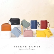 มาใหม่กระเป๋าใส่บัตรเหรียญใบเล็กงานแท้Pierre Loues