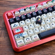 Pokémon Keycap moa Height pbt Suitable for ace68/87 Tarantula From 98EZ63 Mechanical Keyboard Cap