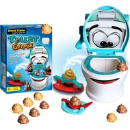 Poop Shoot Game for Family Interactive Toilet Toy for 2-6 Players Funny Gags & Joke Toys for White E