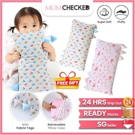 Bamboo Fibre Baby Pillow (38cm x 19cm) 6mth-5yrs old | Sleeping Newborn Pillow Soft Huggable Pillow 