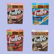 FULLO Stick Vanilla, Chocolate, Choco Berry and Choco Vanilla Wafer Roll 5gr [24 sticks/box]