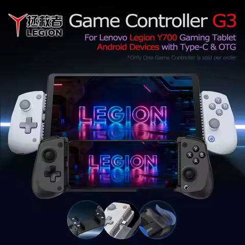 New Legion Gaming Controller G3 Wired for Lenovo Y700 2026 Series Tablet Gen5 Gen1/2/3/4 Gamepad Typ