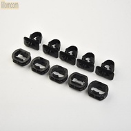 For Mercedes R170 W202 W203 Clips Skirt 10pcs A0099884278 Accessories Black