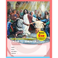 Buku LUK LKS Pendidikan Agama Kristen 6 SD Ganjil. Lembar Uji