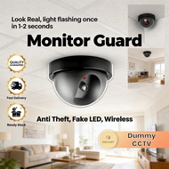CCTV Palsu Hk Vision Anti Theft Guard Monitor Fake Dummy Simulation LED Wireless Security Camera