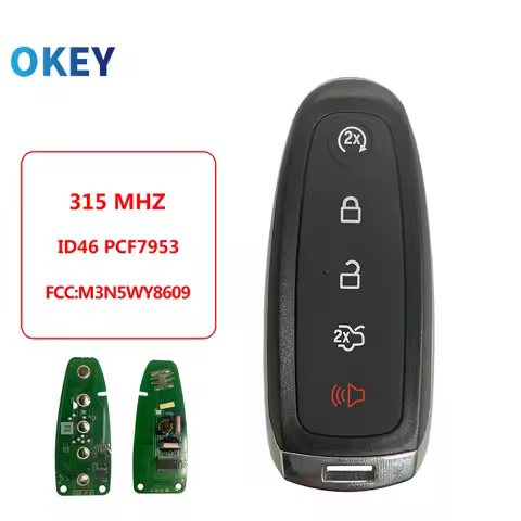 Okey Remote Control Smart Car Key For Ford Explorer Edge Flex C-max Taurus 2011 2012 2013 2014 2015 