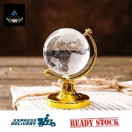 Mini Globe Crystal Ball Girl Heart