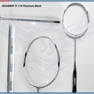 PROMO RAKET BADMINTON ASHAWAY TI110 TITANIUM MESH SALE -HANYA RAKET