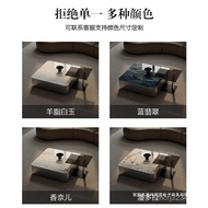 Slate Household Coffee Table Living Room Black Modern Small Apartment Glass Coffee Table Extremely S