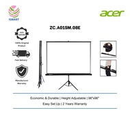 ACER 8 X 8FEET (96x96in) TRIPOD PROJECTION SCREEN - ZC.A01SM.08E