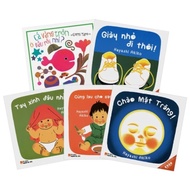 Book - Japanese Ehon (5 books) for children 0-3 years old