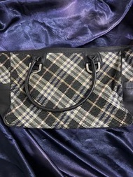 Burberry London Blue Label 格紋手提包