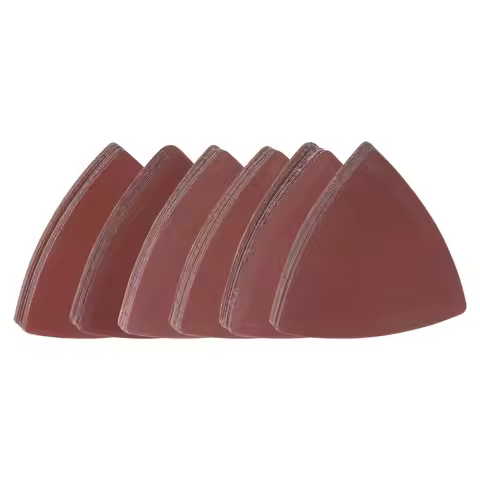 320/400/600/800/1000/1200 Grits 80mm Aluminum Oxide Triangular Sandpapers