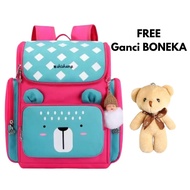 Tas Sekolah untuk Anak Perempuan Ransel Ortopedi Terbaru 2025 TK SD Kekinian Fashion Style KOREA